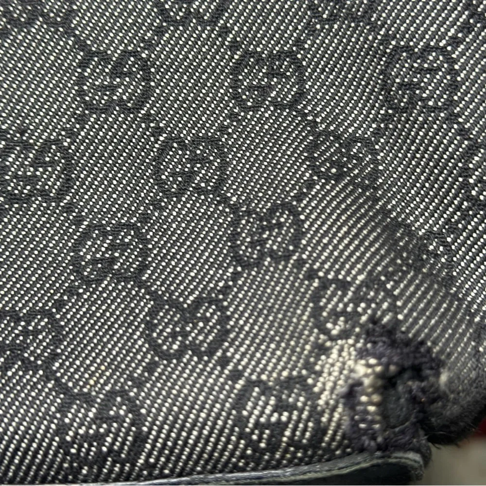 Gucci Gray Monogram Tote Bag